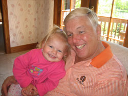 Gracie and grandpa