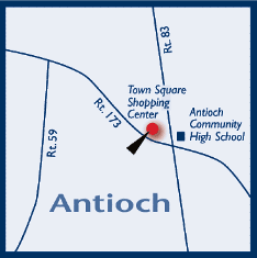 Map of Antioch